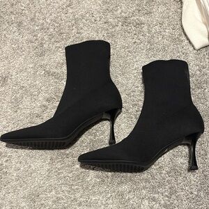 Elegant Black Women's Ankle Boots cosy island 9.5